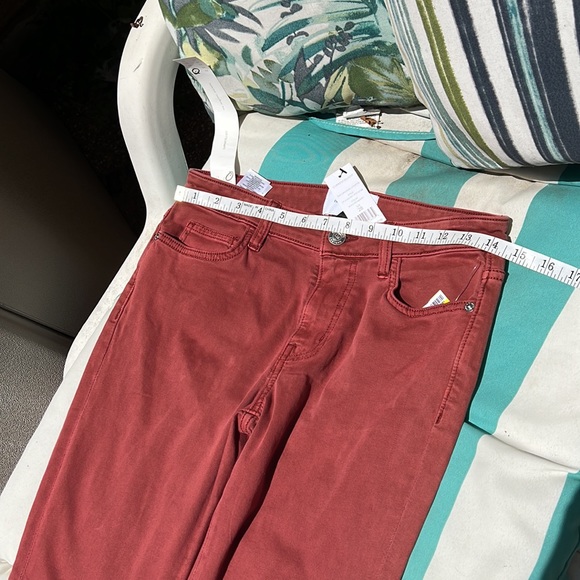 NWT Current Elliott The Original Stiletto Washed Berry Size 28 - Picture 7 of 10